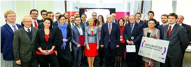 Politechnika Rzeszowska - laureatem konkursu Inkubator Innowacyjności.